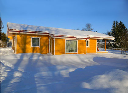 Chalet et maison bois en kit GreenLife : bois massif et ossature bois