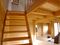 Chalet en bois - escalier - miniature