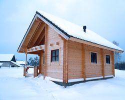 Chalet en bois Anna petit prix