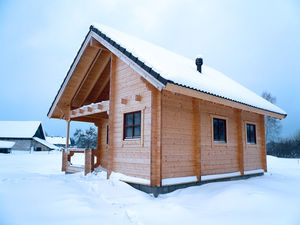 Chalet en bois Anna petit prix