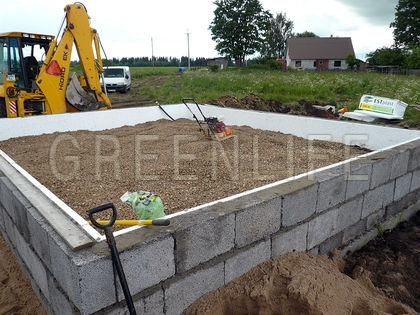 Dalle béton pour chalet bois