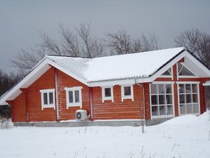 Maison bois Carla dans la neige