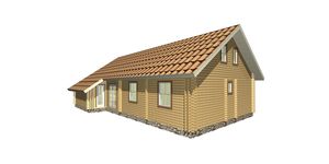 Maison en bois en kit