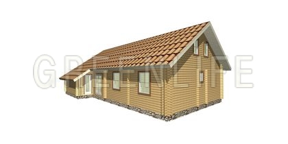 Maison en bois en kit