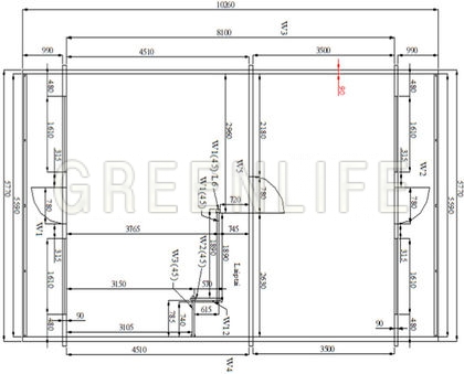 Plan Chalet bois Mareva 