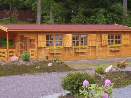 Chalet bois en kit Miki 53m2