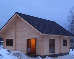 Chalet en bois kit Rosina