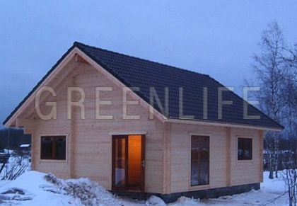 Chalet en bois kit Rosina