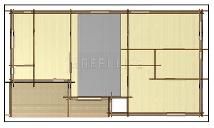 Plan de la maison en bois STELLA