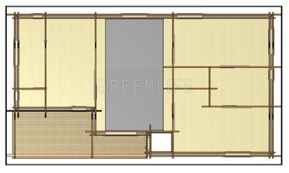 Plan de la maison en bois STELLA