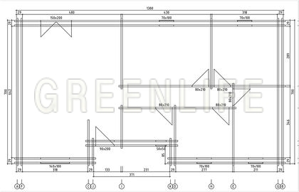 Plan chalet en bois habitable